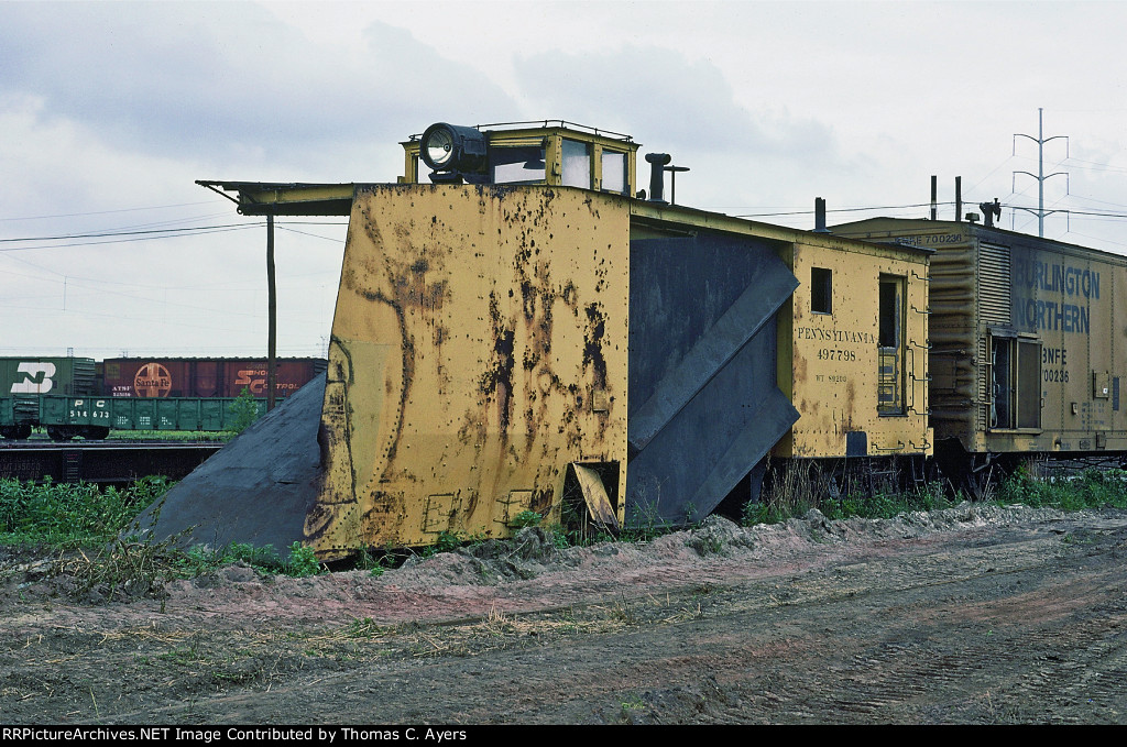 PRR 497798, Snow Plow, 1976